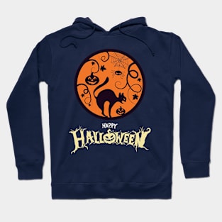 Happy Halloween Orange Ragdoll Cat Hoodie